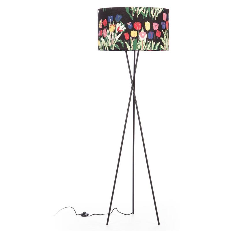  Colored Lampshade Tulips Floor Lamp     | Loft Concept 