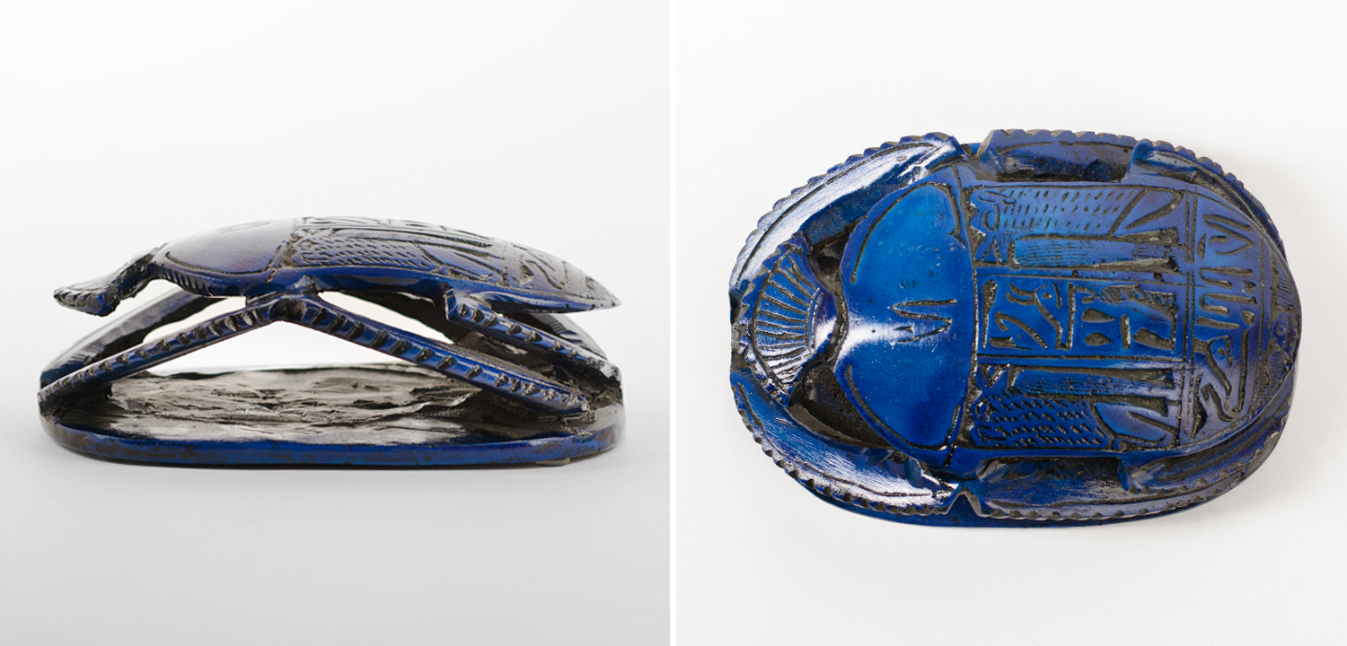 Статуэтка Скарабей Scarab Beetle blue - фото