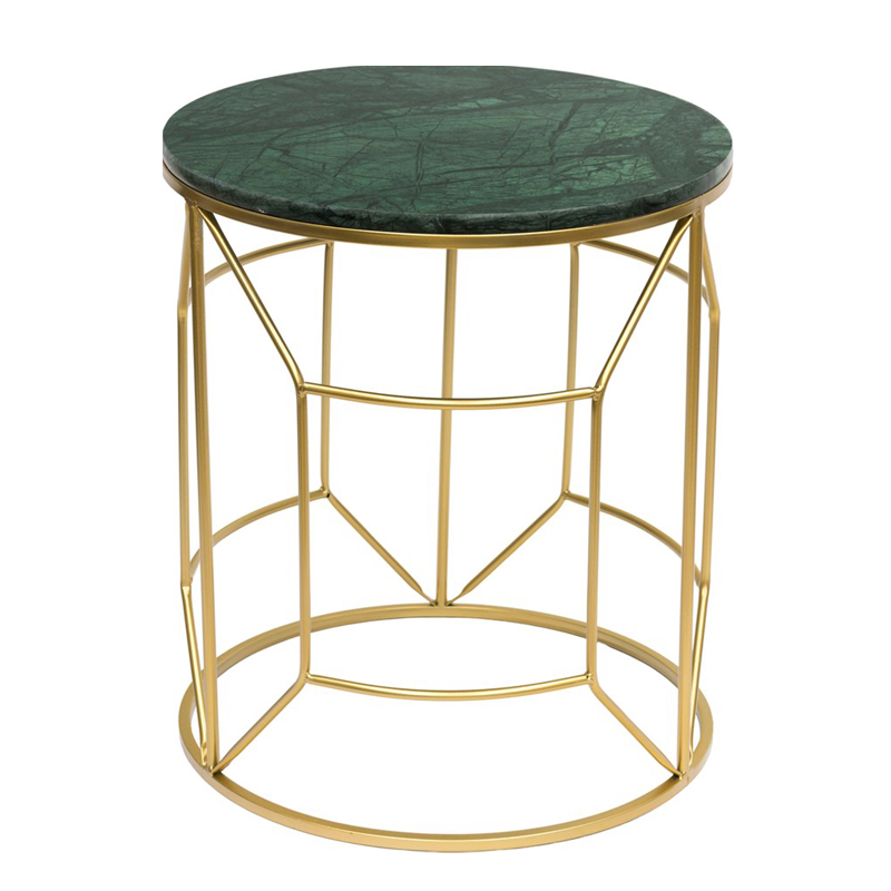 

Приставной столик Decorative Table зелёный мрамор