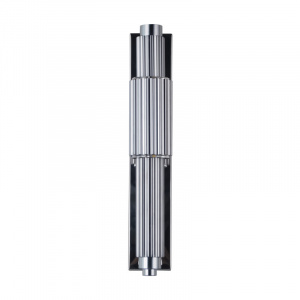 Бра с вертикальным узким плафоном Fuse Crystal Grey
