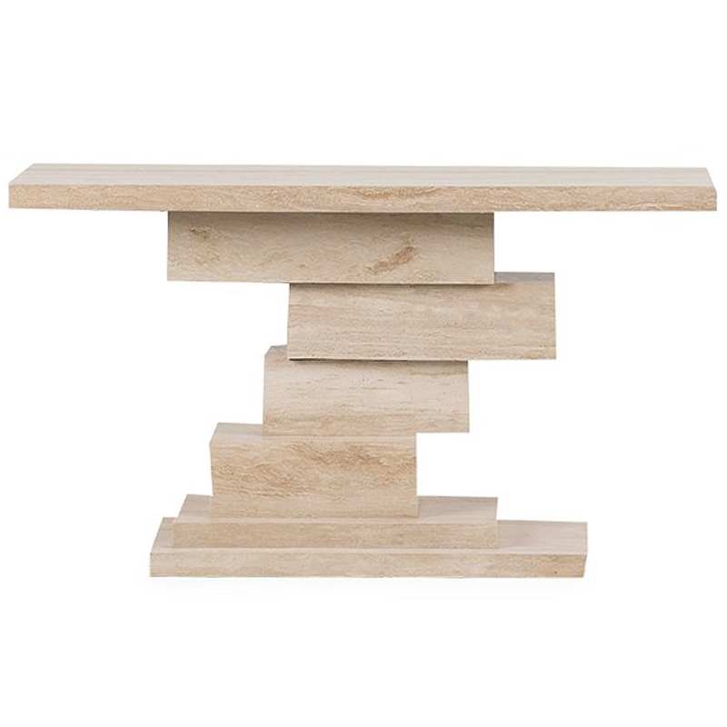  Taya Travertine Console    | Loft Concept 