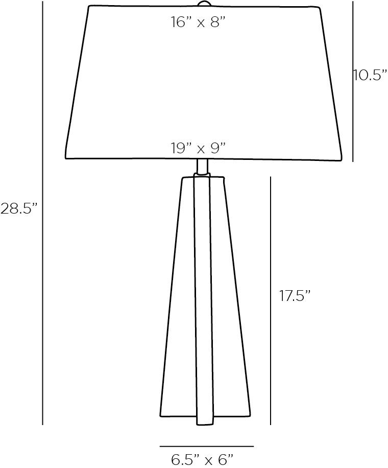 Дизайнерская настольная лампа MARTANA LAMP в Москве