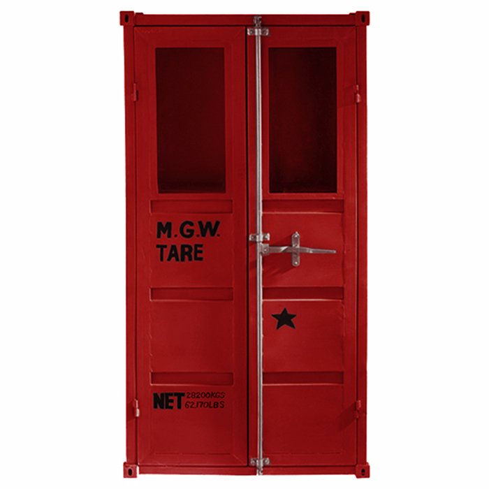 - Sea Container Red M.G.W.            | Loft Concept 
