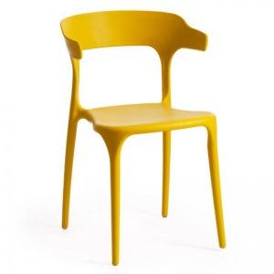 Стул Joris Yellow Plastic