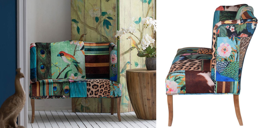 Диван Leopard spots & Bird - Loft-Concept в Москве