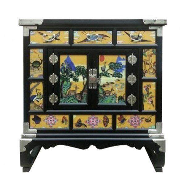   Chinoiserie chest of drawers yellow     | Loft Concept 