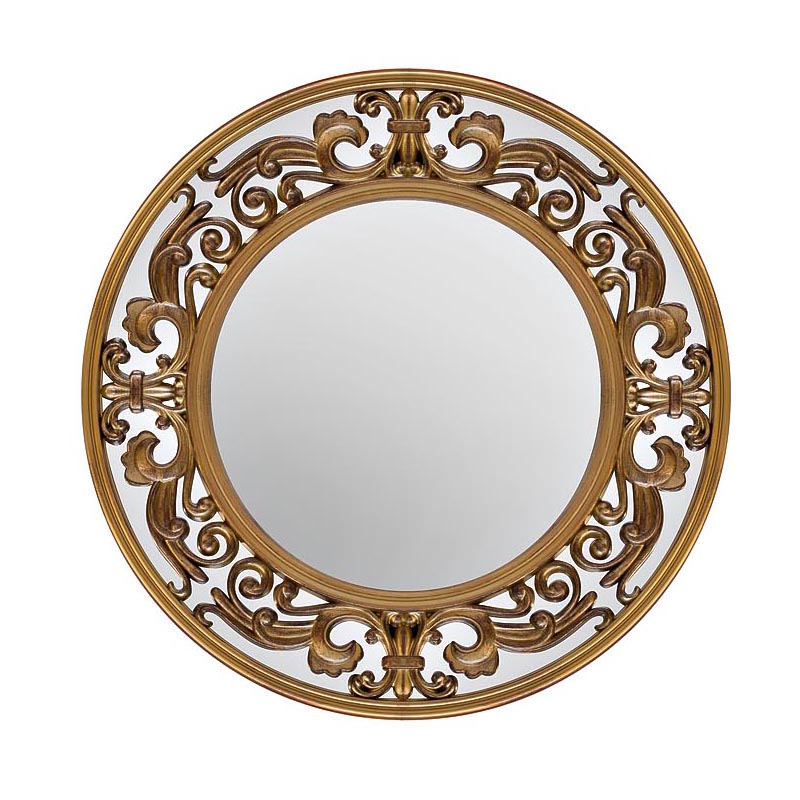  Gold Round Mirror    | Loft Concept 