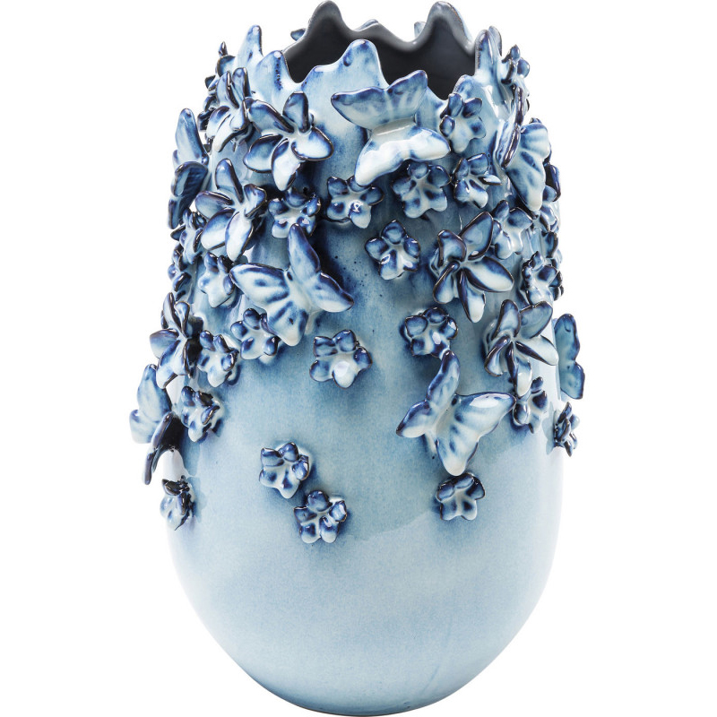  Blue & white Butterflies vase    | Loft Concept 