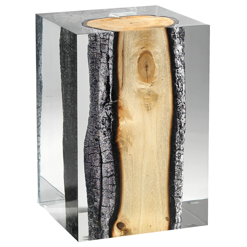   Acrylic Glass Nilleq Hekla Side Table & Stool     | Loft Concept 