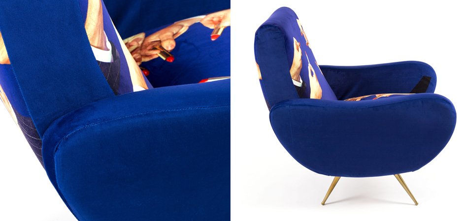 Кресло Seletti Armchair Lipsticks - фото №1