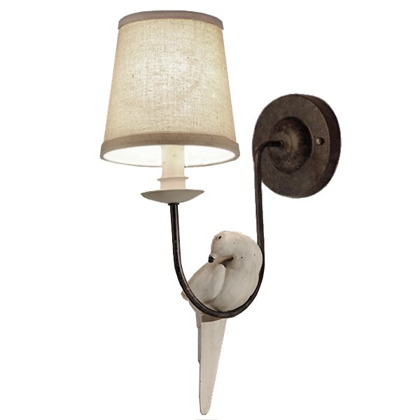  Norman Bird Wall Lamp One II ivory (   )   | Loft Concept 