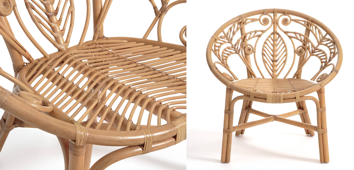Уличное кресло Wicker Pattern Chair - фото