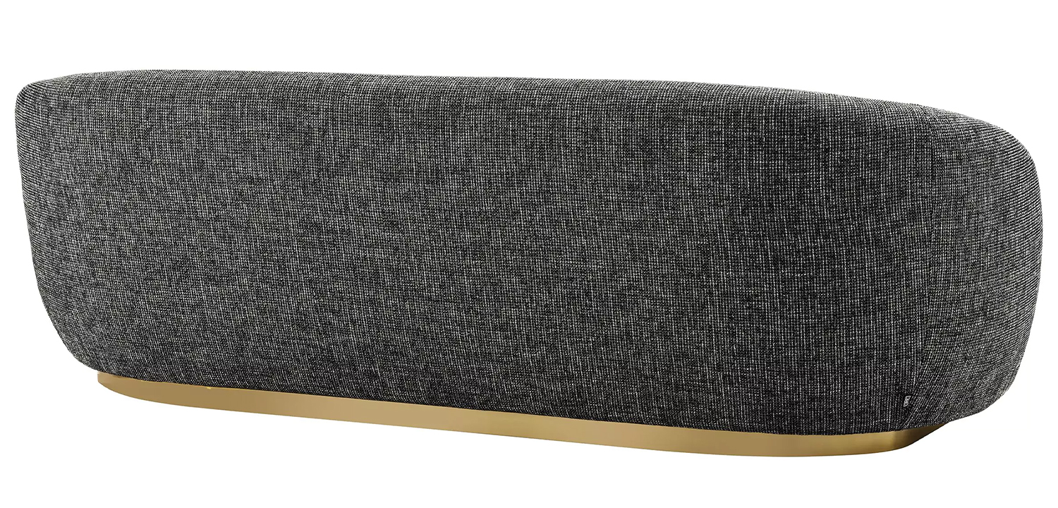 Диван Eichholtz Sofa Brice Rocat Black - фото №2