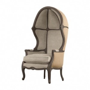Кресло купол RH Versailles Domed Burlap Backed Chair
