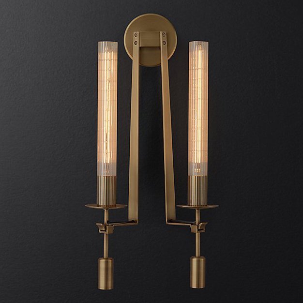  RH FONTANELLE DOUBLE WALL LAMP      | Loft Concept 