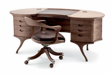 Стол Bean Desk дизайн Ceccotti / Roberto Lazzeroni