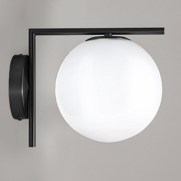  IC Lighting Flos white ball IC C/W Black     | Loft Concept 