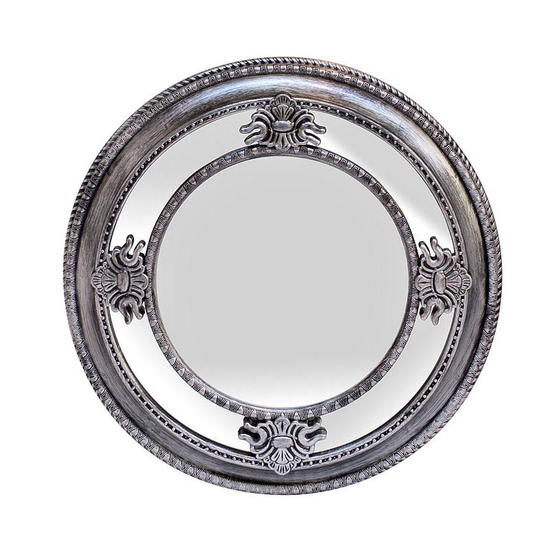  Silver Round Mirror    | Loft Concept 