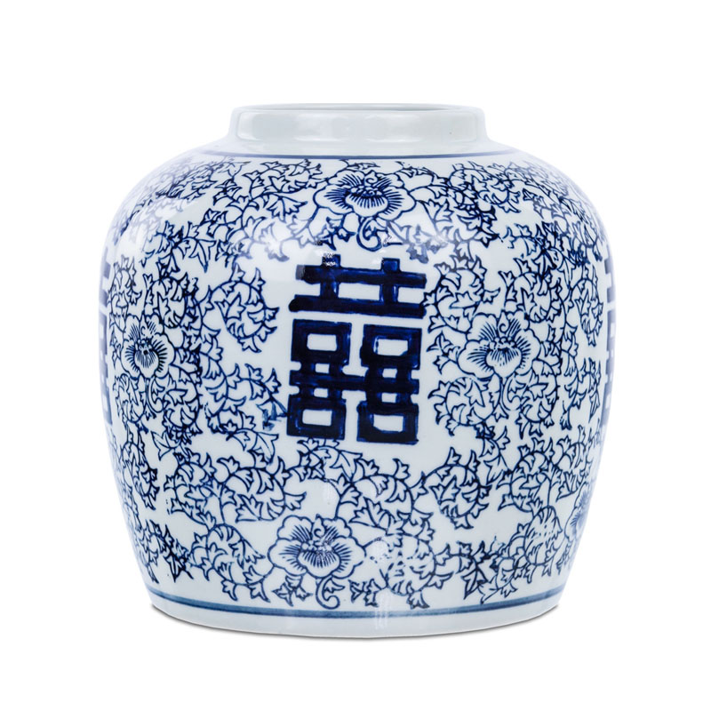   Blue & White Ornament Vase     | Loft Concept 