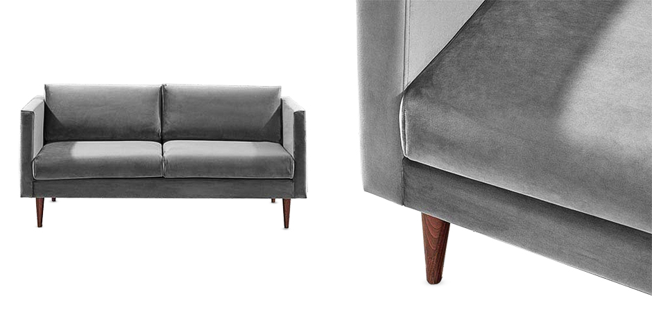 Диван Simple Forms Sofa Gray - фото