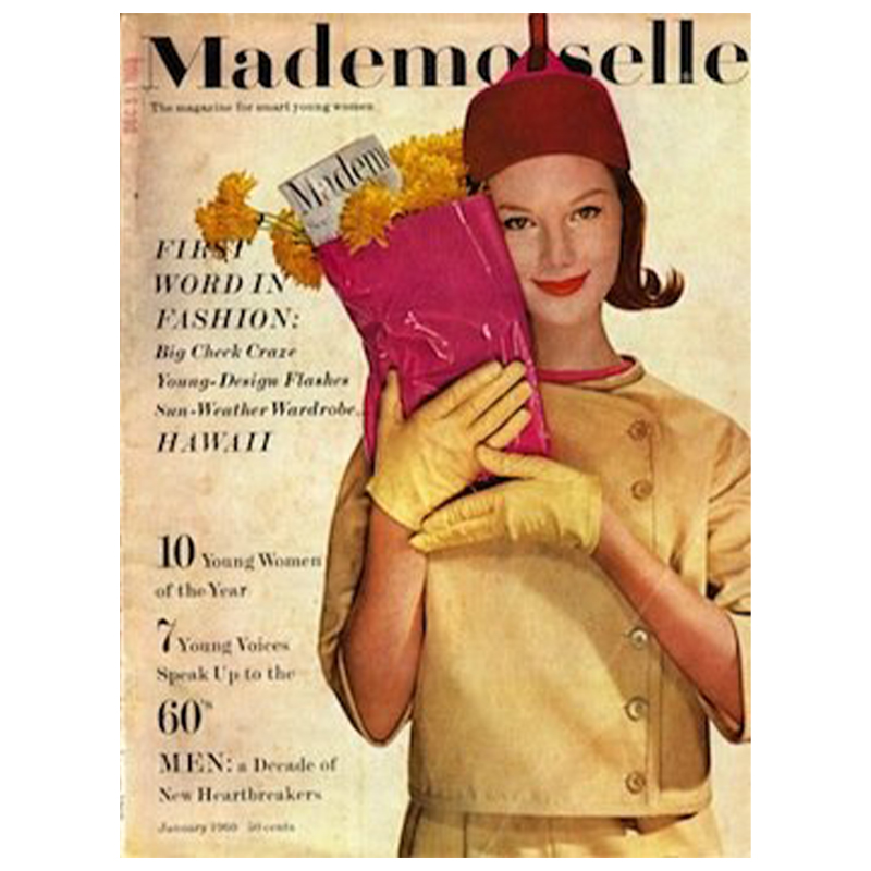  Mademoiselle Cover 1960 January    | Loft Concept 