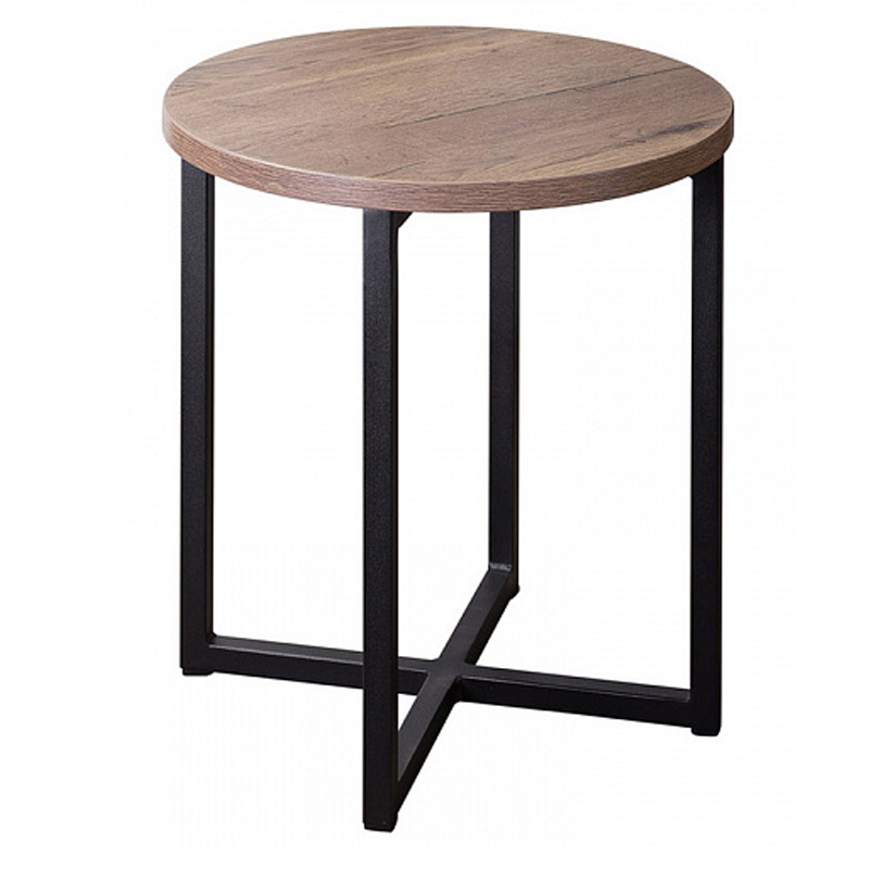   Industrial Oak Heidi Side Table      | Loft Concept 