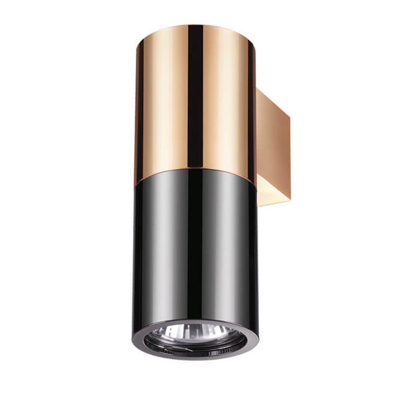  Spot Illumination Sconce Black & Copper     | Loft Concept 