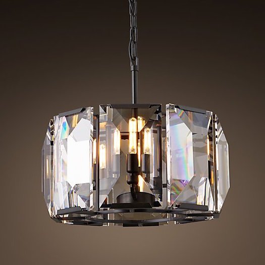  RH Harlow Crystal Round Chandelier 4    | Loft Concept 