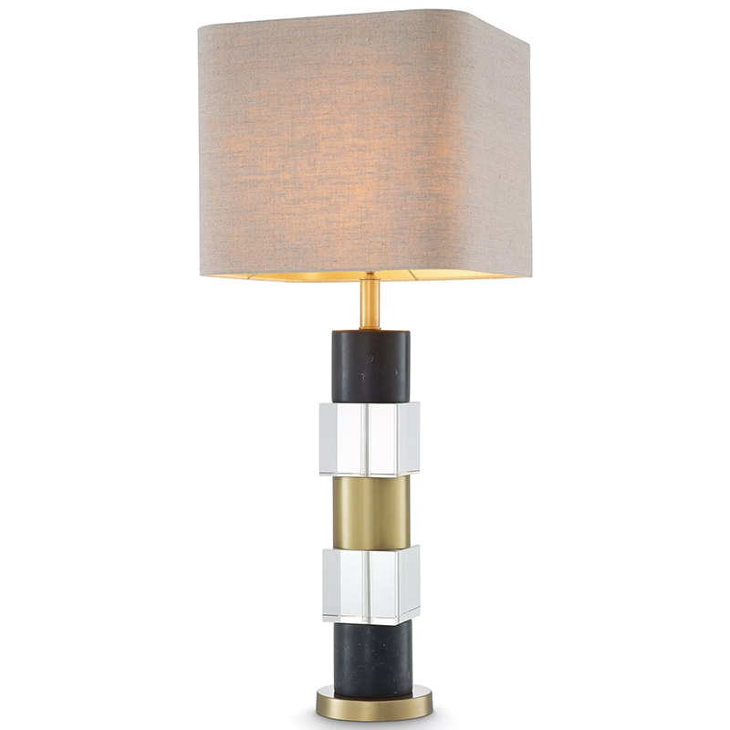   Eichholtz Table Lamp Black Marble     -   | Loft Concept 
