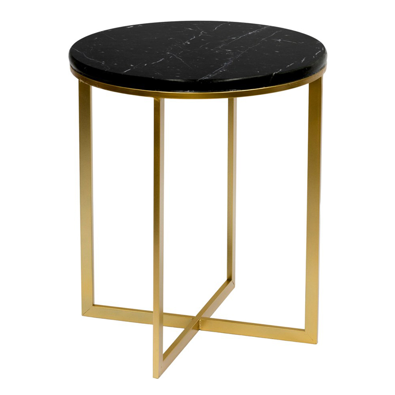   Round Table Marble black    Nero   | Loft Concept 