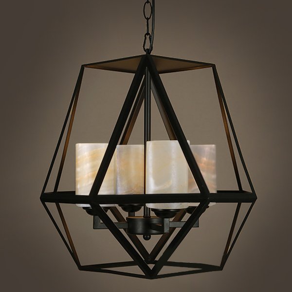  Gem Hanging Light Fixture marble    | Loft Concept 