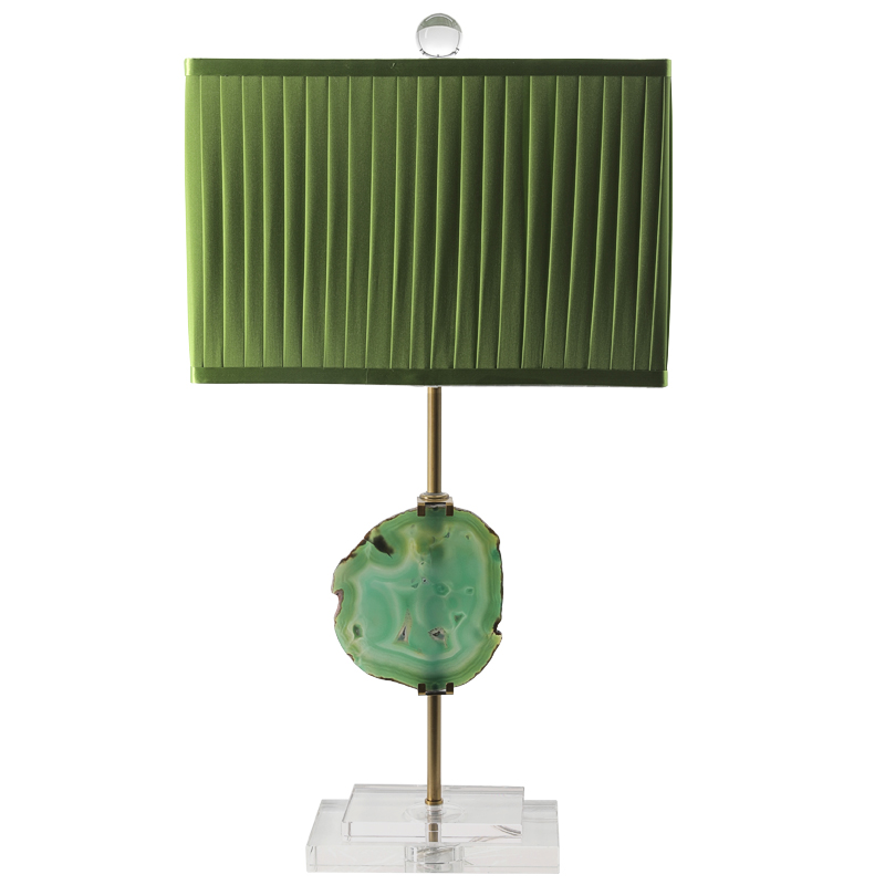 

Настольная лампа Green Agate Design Table Lamp