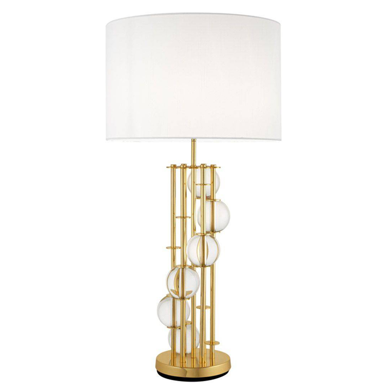   Eichholtz Table Lamp Lorenzo Gold & white      | Loft Concept 