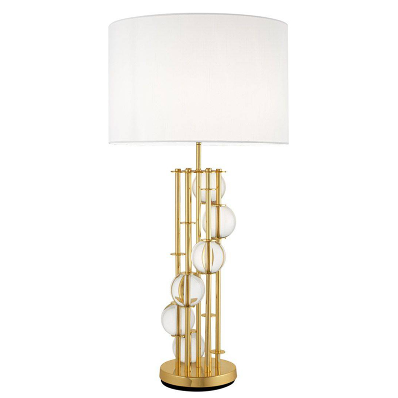 

Настольная лампа Eichholtz Table Lamp Lorenzo Gold & white