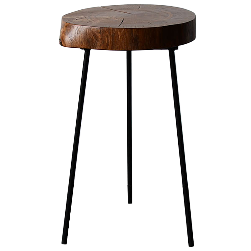   Plummer Industrial Metal Rust Side Table     | Loft Concept 