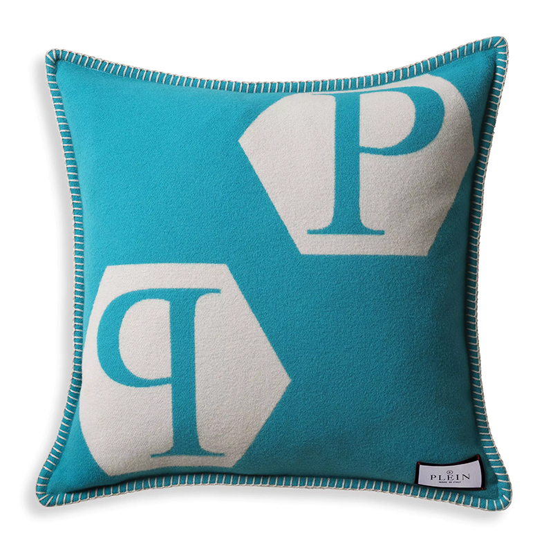  Philipp Plein Cushion Cashmere Blue     | Loft Concept 