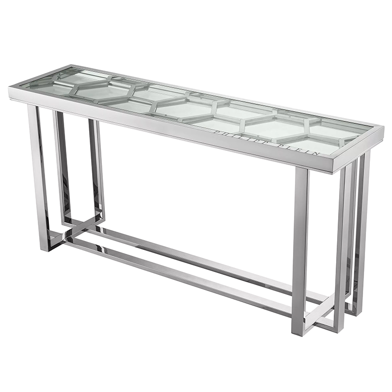  Philipp Plein Console Table Skeleton Chrome      | Loft Concept 