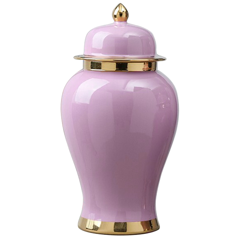 

Китайская чайная ваза с крышкой Сиреневый цвет