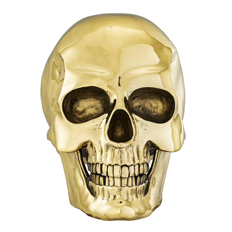    Philipp Plein Gold Skull Wall element    | Loft Concept 