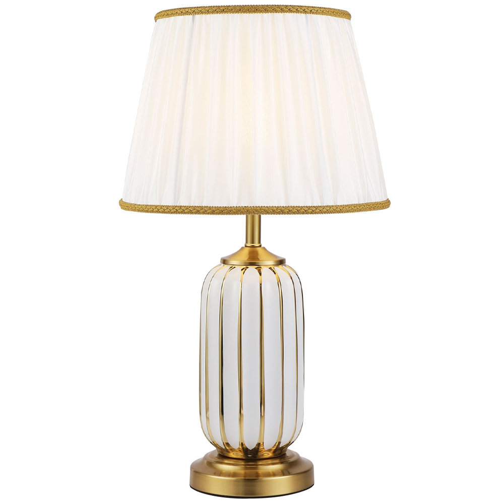 

Настольная лампа с абажуром Terenzio White Table Lamp