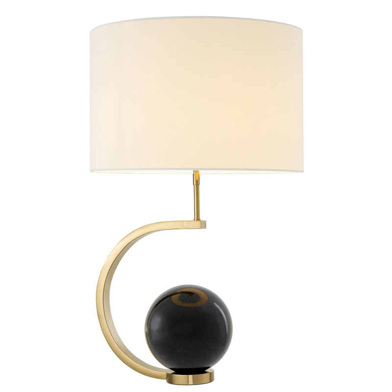   Eichholtz Table Lamp Luigi Black marble      Nero   | Loft Concept 