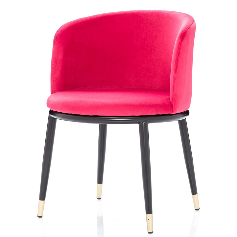  Dining Chair Foucault Crimson  (Crimson)     | Loft Concept 