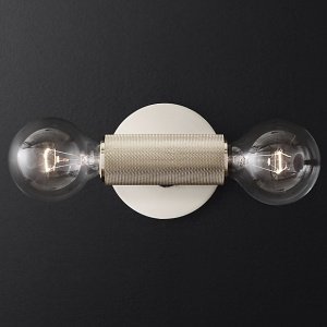 Бра RH Utilitaire Inline Sconce Silver