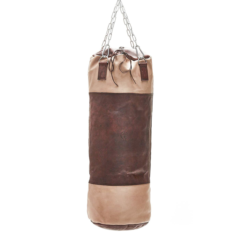   BROWN LEATHER HEAVY PUNCHING BAG     | Loft Concept 