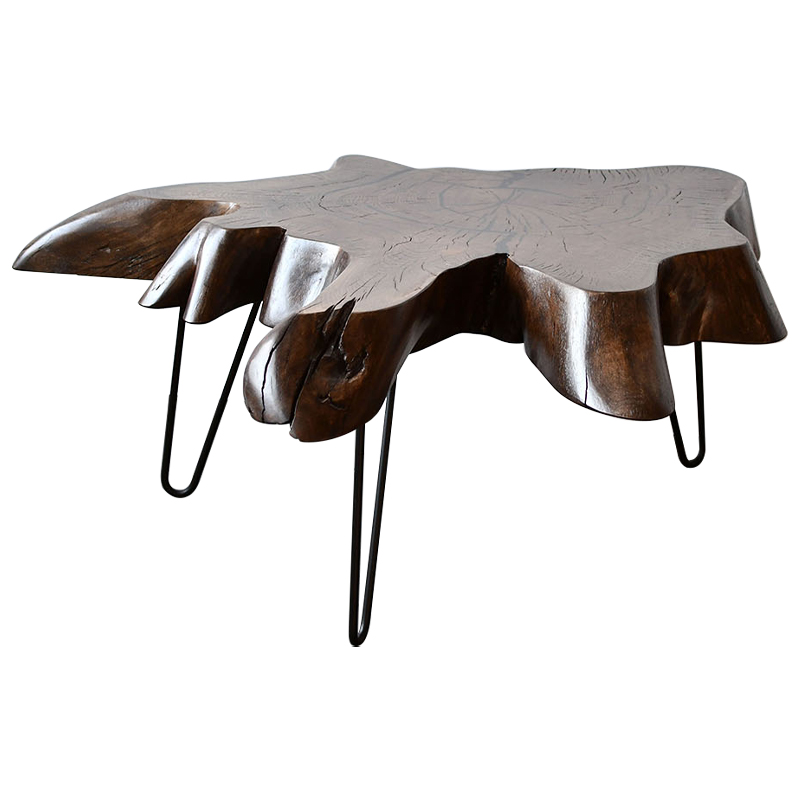   Tallulah Industrial Metal Rust Coffee Table     | Loft Concept 