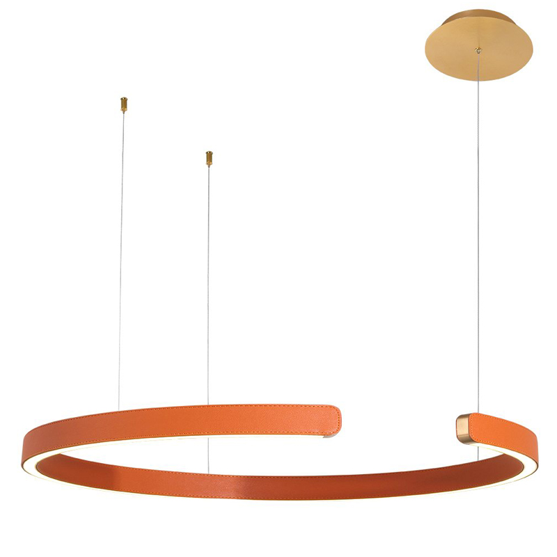   Half Ring orange leather     | Loft Concept 