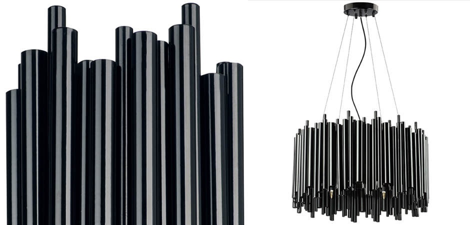Люстра Delightfull Brubeck Chandelier Black Metal 60 Люстра Delightfull Brubeck Chandelier Black Metal 60 - Loft-Concept в Москве