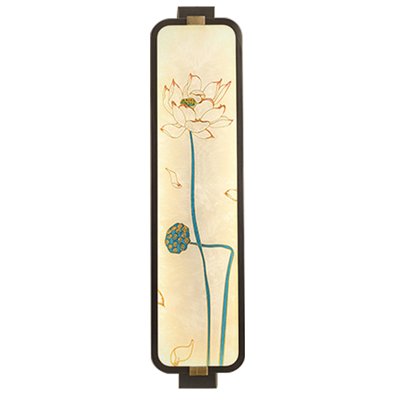   Lotus Oriental Scenes Wall Lamp       | Loft Concept 
