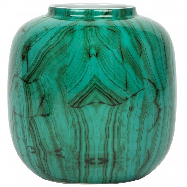  Malachite Vase Low    | Loft Concept 