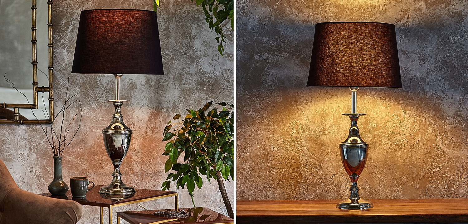 Настольная лампа с абажуром Blake Lampshade Table Lamp по цене 22 900 ...